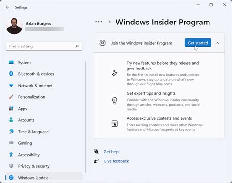 The Windows Insider Program